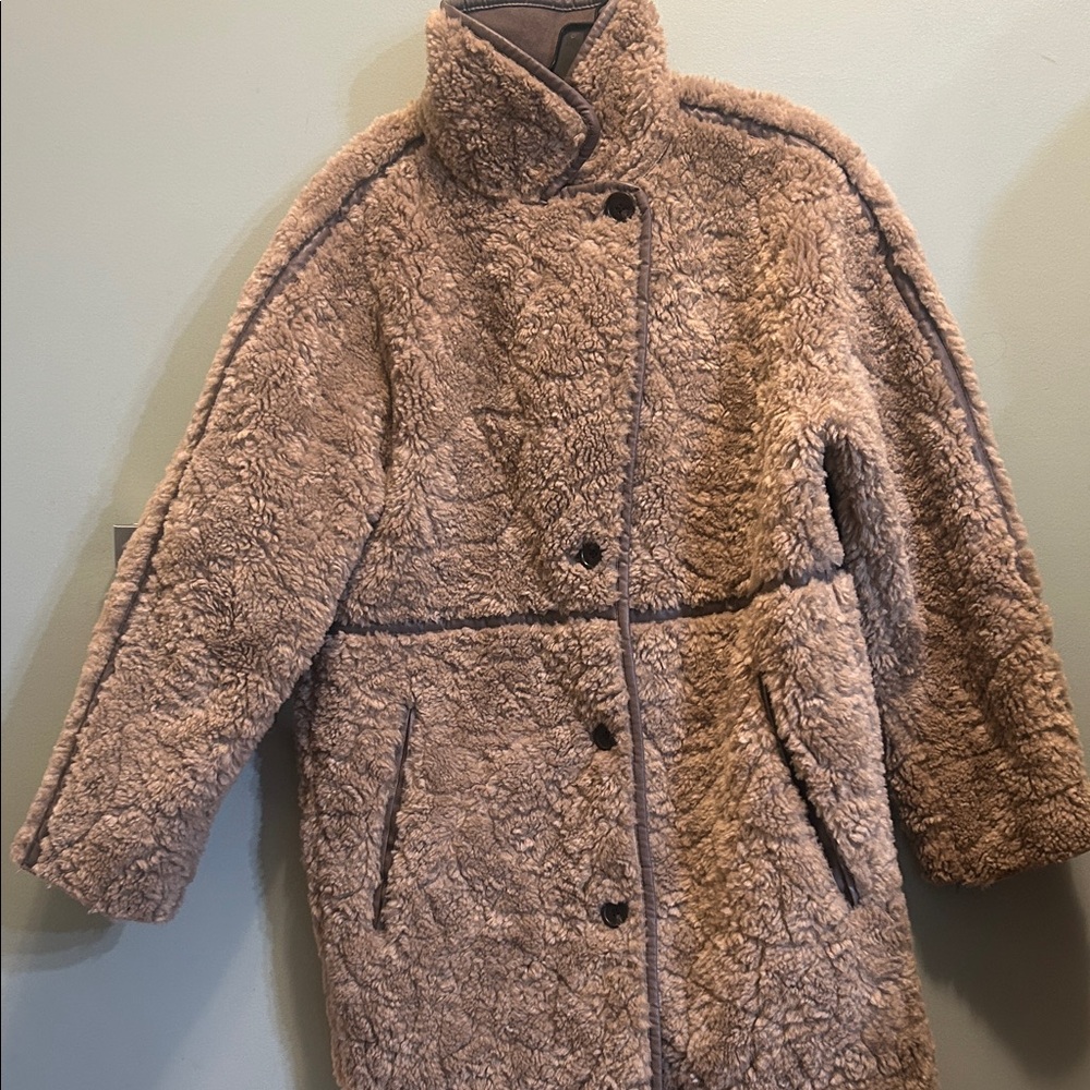 H&M Cozy Brown Teddy Jacket